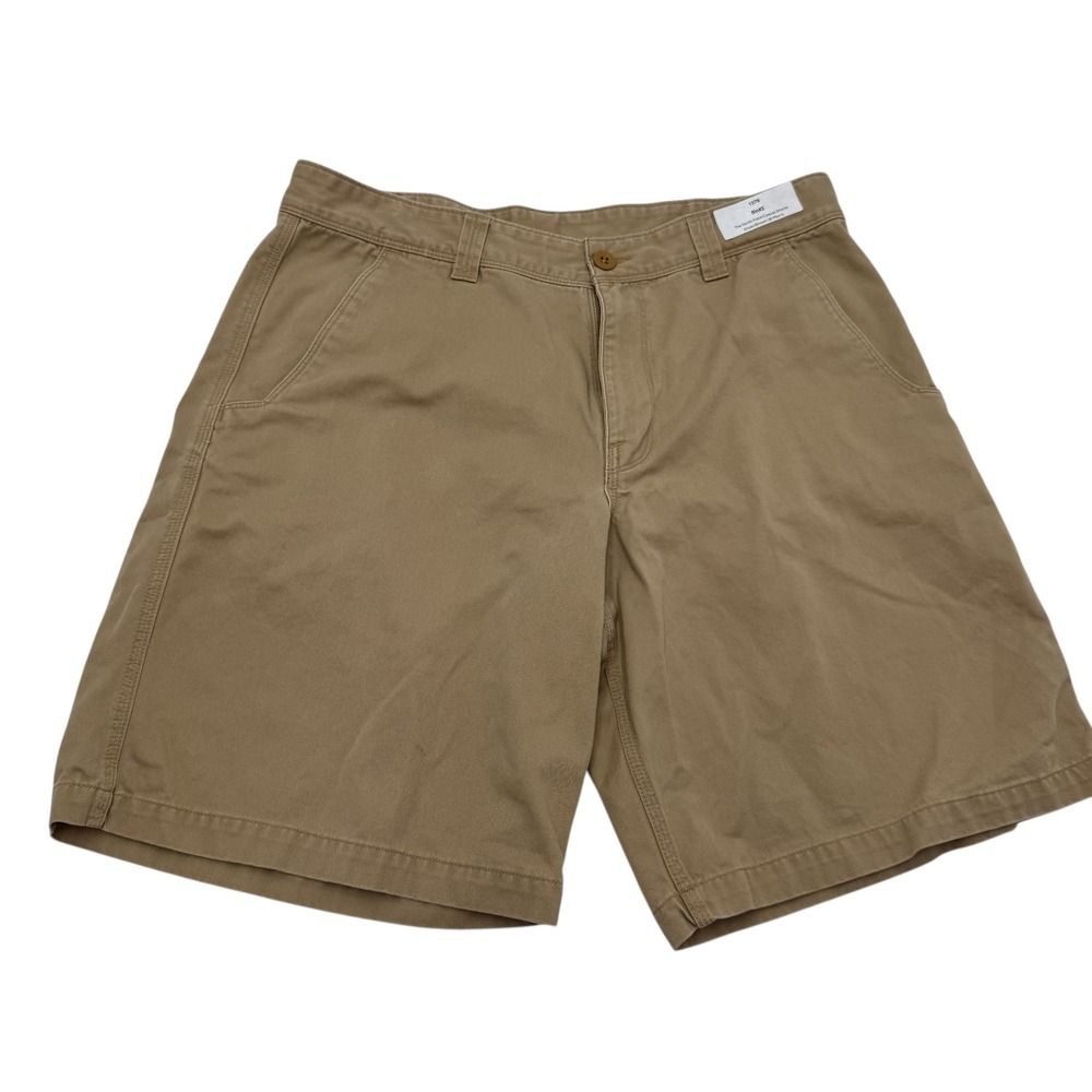 The North Face Casual Shorts Mens 36 Khaki Good Cotton Twill Hiking Utility
